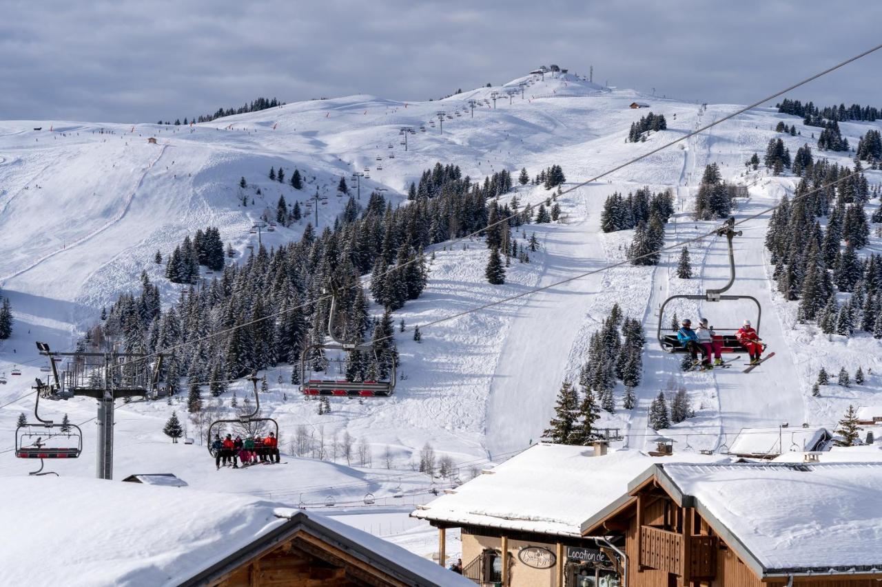 Les Saisies Appart 1 Chambre Au Pied Des Pistes Exterior foto