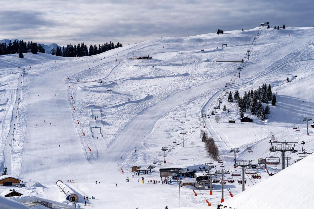 Les Saisies Appart 1 Chambre Au Pied Des Pistes Exterior foto